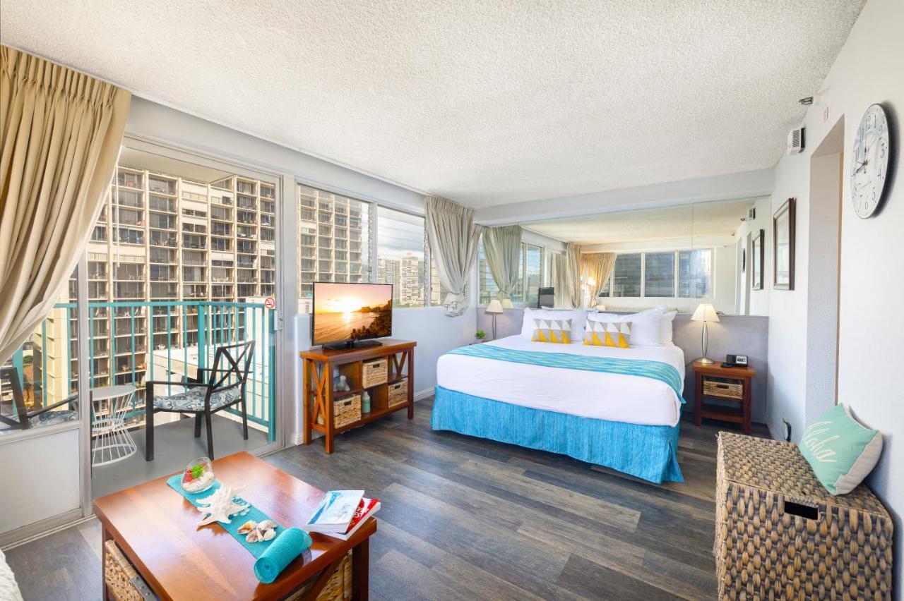 Beautiful Studio In The Heart Of Vibrant Waikiki Гонолулу Экстерьер фото
