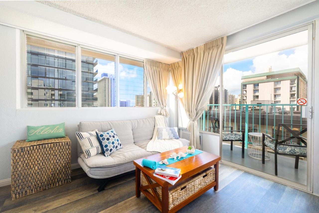 Beautiful Studio In The Heart Of Vibrant Waikiki Гонолулу Экстерьер фото