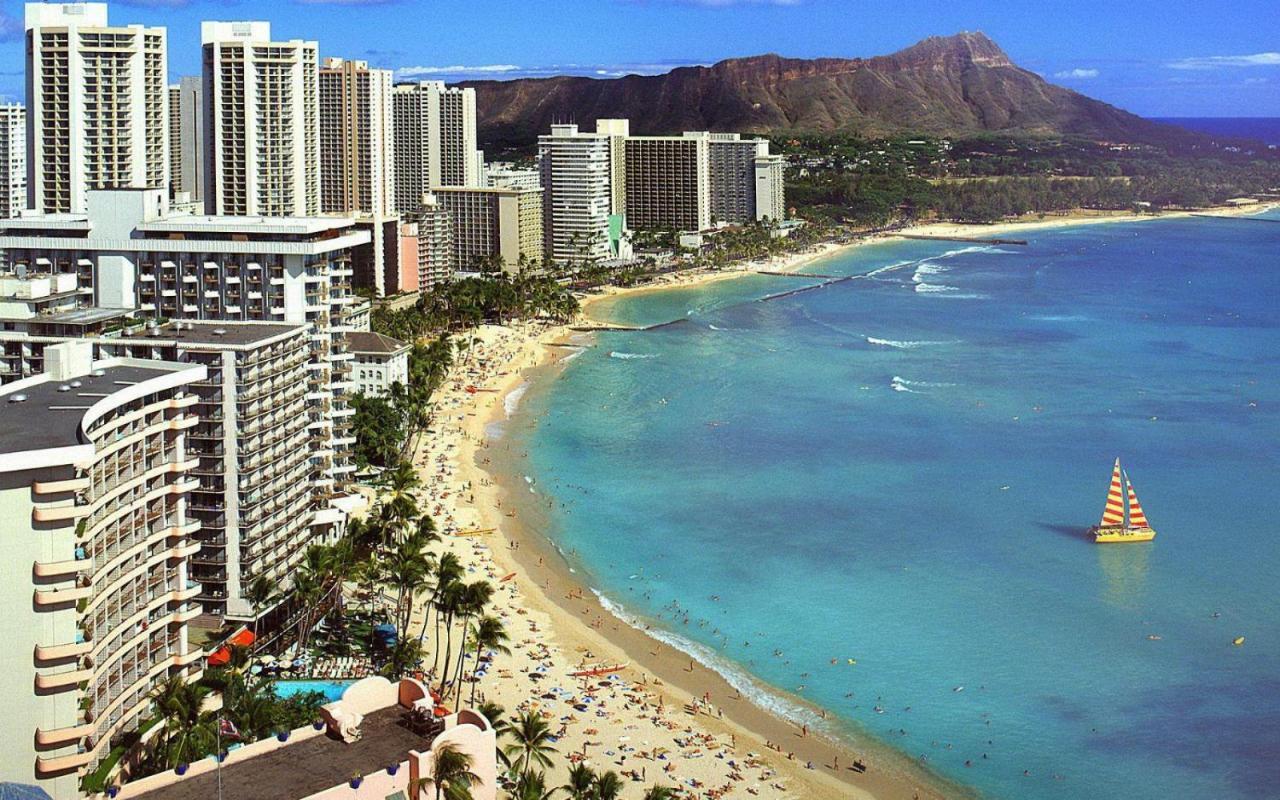 Beautiful Studio In The Heart Of Vibrant Waikiki Гонолулу Экстерьер фото